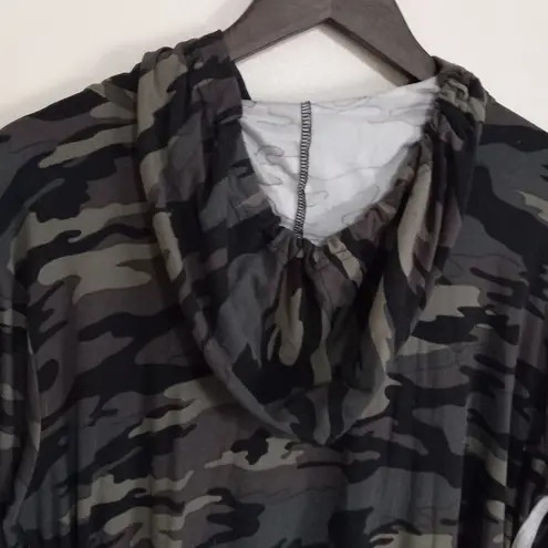J for Justify XL Baby Girl Long Sleeved Camo Hoodie Dress