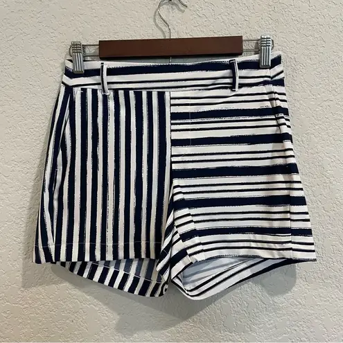 Spanx  Summer Sunshine Shorts in Blue Painted Stripe