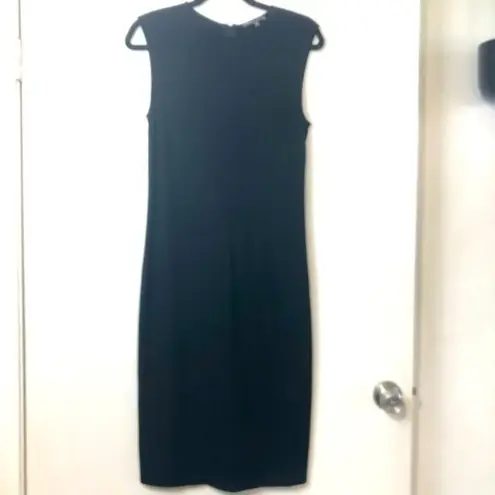 Vince  Black Sleeveless Fitted Dress- Size Small