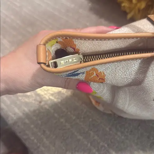 Etro Paisley Floral Zip Top Tote Bag Yellow