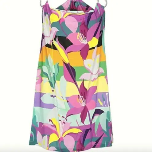 Just Cavalli Halter Dress Multicolor size 6-8