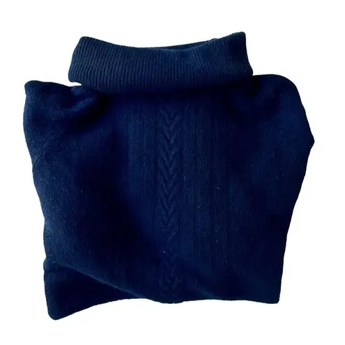 Vintage Grant Park Turtleneck Sweater LRG Black Lambswool Angora Knit Pu… Size undefined