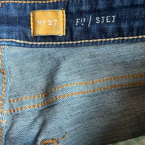 Pilcro and the Letterpress Anthropologie Jean Shorts Fit S.TE.T. SIZE 27 Merlot