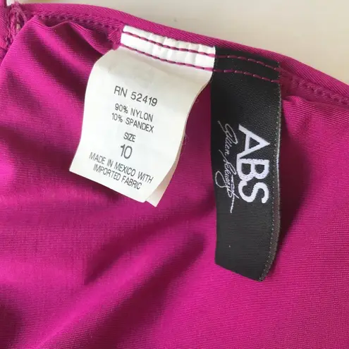 ABS Allen Schwartz Bikini Top Seashell Charms 10