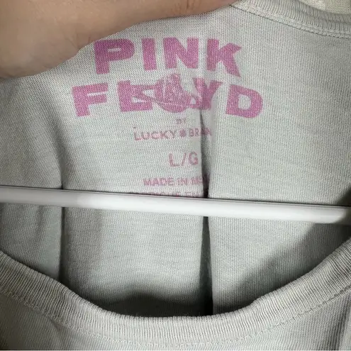 Lucky Brand ‎ White Pink Floyd Graphic Print Tee