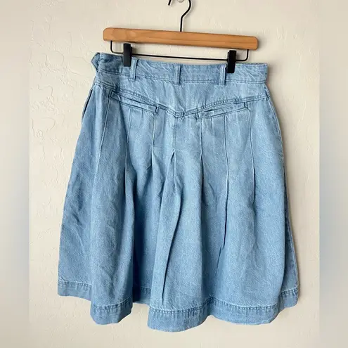 Free People NWT  Scout denim skirt and vest set 10