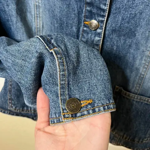 CLIO 90s vintage cropped denim jacket