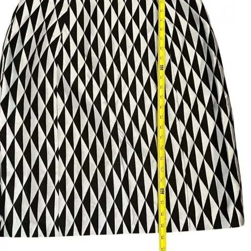 B MICHAEL America Red Collection Jacquard Metallic Cape Shoulder Dress, Size 16 Blue