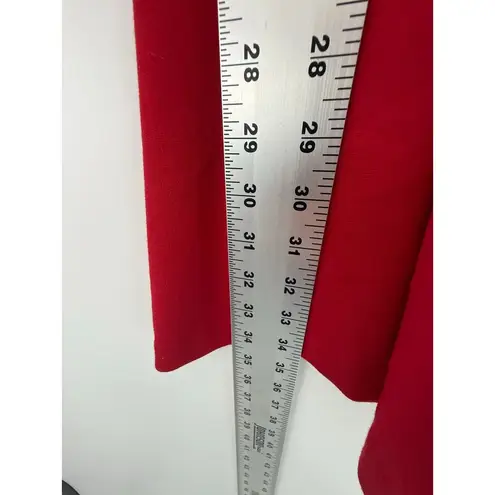 Amanda Uprichard Mini Dress Women S Bright Red Cut Out Zipper Sexy Going Out