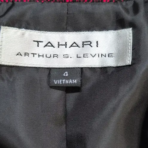 NWT Striped Blazer Jacket | Tahari Arthur S. Levine Single Button Blazer