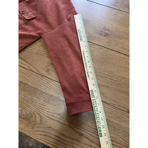 Petal + Pup Women's Long Sleeve Button Down Tunic Top Size Small Cotton Blend