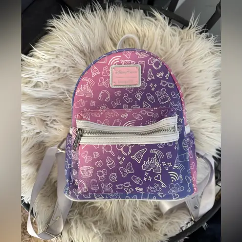 Lounge Fly Disney Parks Icons Ombré Backpack