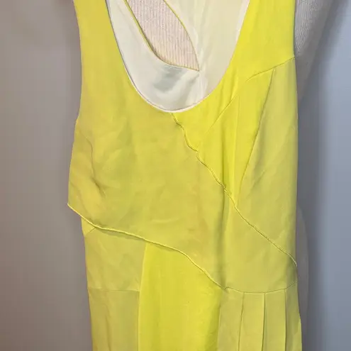 Rag and Bone  Asymmetrical Yellow Dress - Image 3