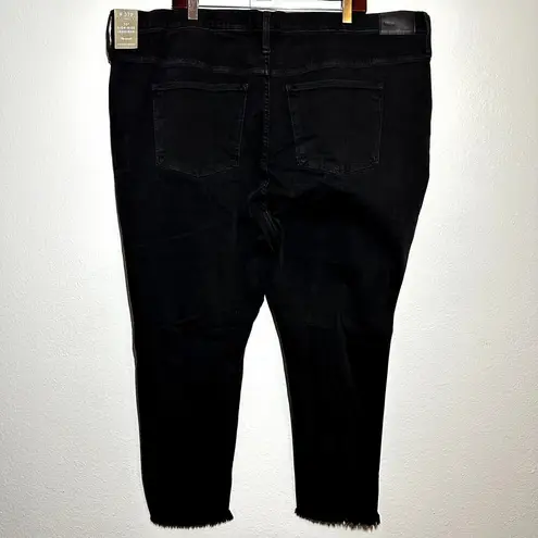 Madewell  Roadtripper Jeggings 10" High-Rise Button-Front 5-Pocket Black 37P NWT