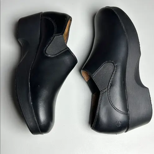 Shoes For Crews Clogs Women's Size 8 Black Slip-On Water Resistant Work Shoes