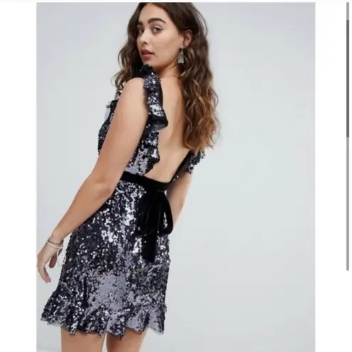 Free People NWT  Siren Sequin Dress