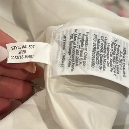 🔵 SALE 3/$25 JCREW SWIFTY SNAKESKIN PRINT ADJUSTABLE STRAP TANK TOP SHIRT 4 White