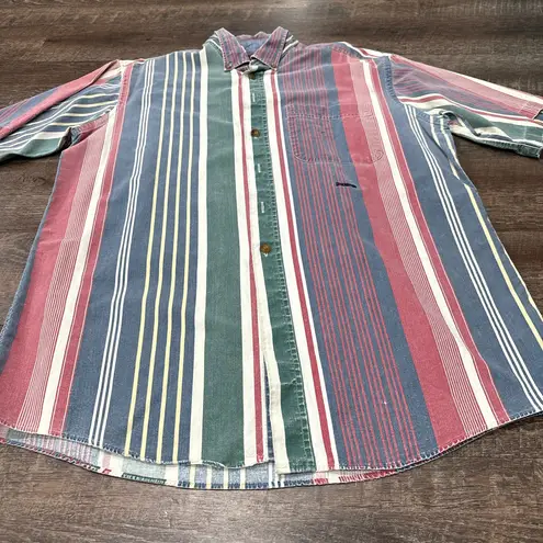 Vintage duxblax multicolor button up Multiple Size L - Image 1