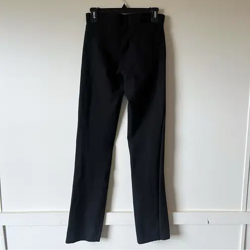 Betabrand  Black Classic Slim Straight   Leg Yoga Dress Pants Size S  Long 28X33