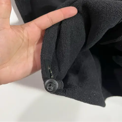 Kuhl Red & Black Fleece Sleeveless Vest Jacquard Trim w/ Pockets Size Small