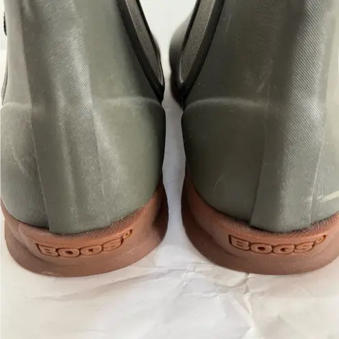 NWOB Sweetpea II Women’s Chelsea Dark Green Ankle Rain Boots Size 6