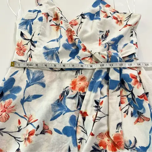 Floral Print Wrap Dress