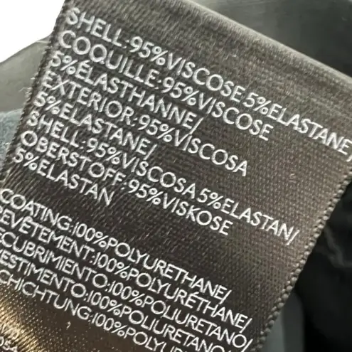 Pilcro Anthropologie Glasgow Faux Leather Skinny Pants Black Size 27