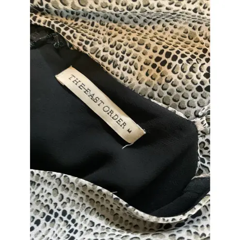 The east order THOMSENE MINI DRESS snake skin animal print Size Medium