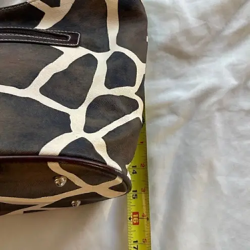 Betty Boop Faux Leather Purse Cow Spots Print Western Vintage Tote Bag