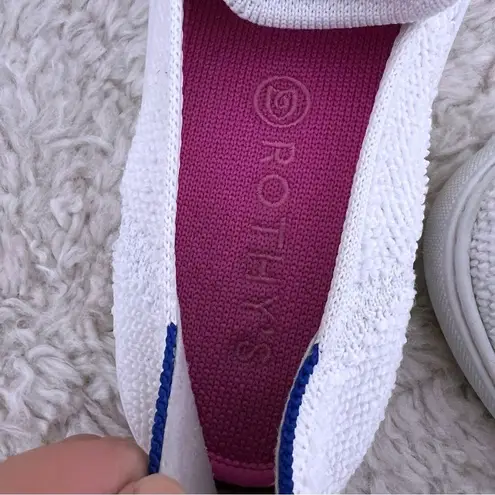 Rothy's Rothy’s Original Slip On Sneaker White Terry Comfort Shoes Women’s Size 7