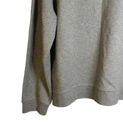 All Saints Freedom Iona Graphic Sweatshirt Gray Marl Size 10 NWT No Borders