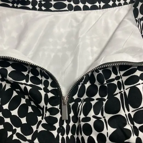 Premise STUDIO Women’s Pollyanna Skater Poodle Skirt Black & White Size 8