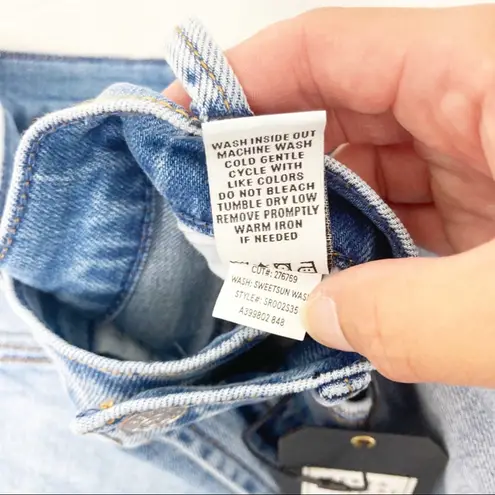 Serra Retreat Joie Tucker Wide Leg High Rise Jeans Sz 0 Blue