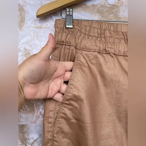 Bevy Flog golden tan drawstring pants size 28