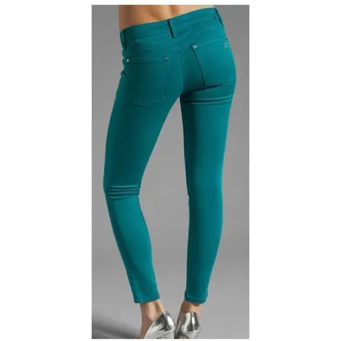 DL1961 Emma legging Jean turquoise size 26