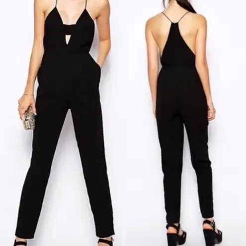 Finders Keepers Midnight Jumpsuit: Black