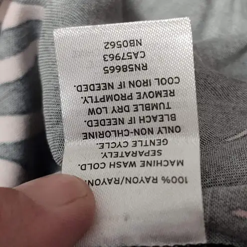 14th & Union black tropical floral high waist shorts size xl