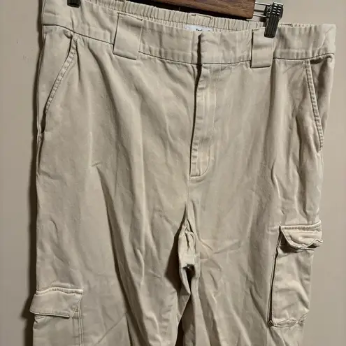 TNA ARITZIA Cargo Pants Flax Beige Tan