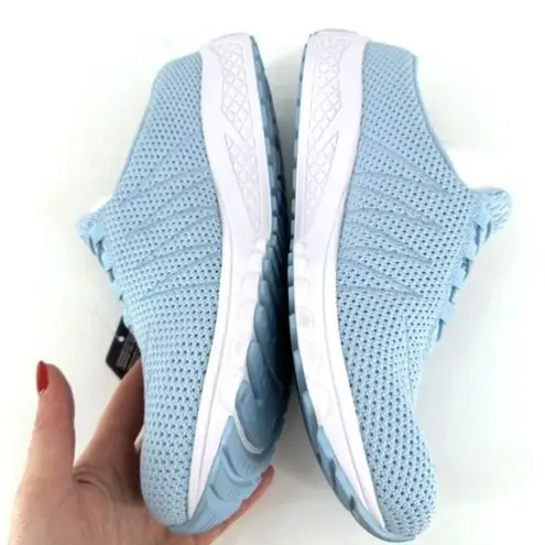 NWT Propet Tour Knit Slide Sneakers Baby Blue Ortholite Size 12
