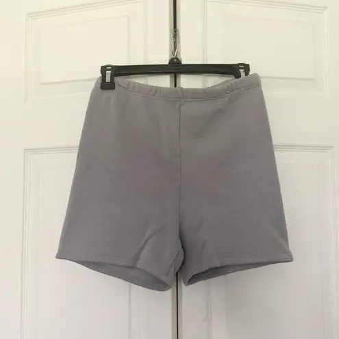 Joah Brown NWT Fitted Sweatshort Light Grey Shorts Athletic Size S/M