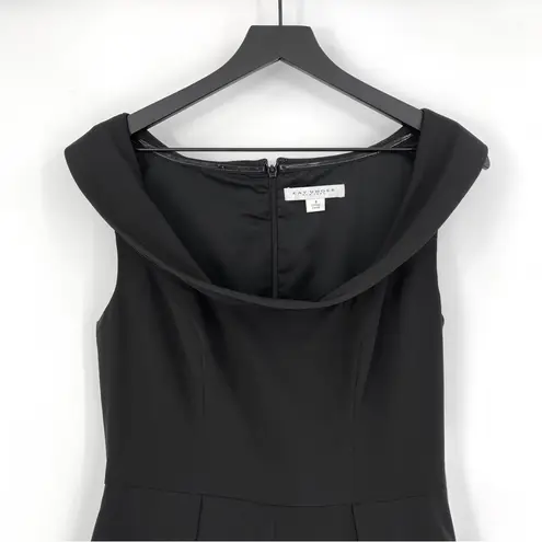 Kay Unger NWT Anais Jumpsuit w/Train Black 6