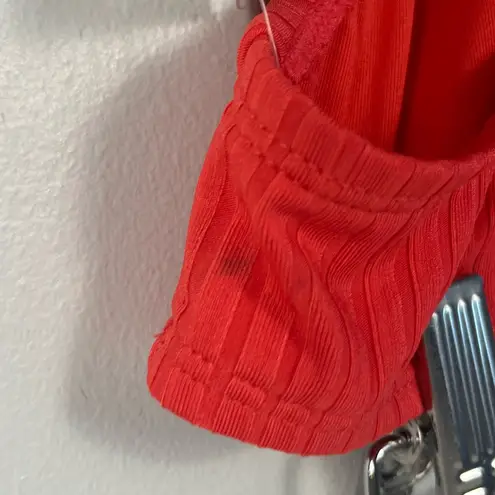 New Michael Michael kors Two Piece Sea Coral bikini size XL Red