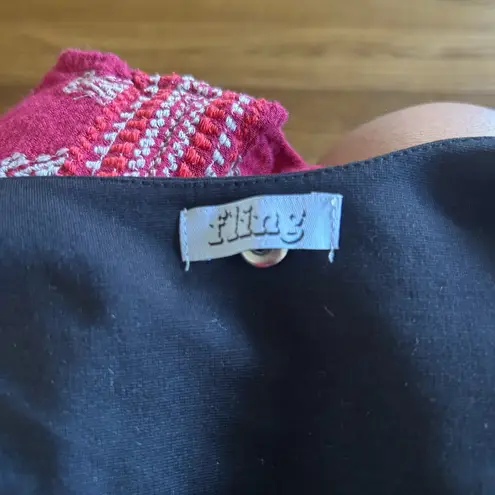 Cropped going out blouse Black