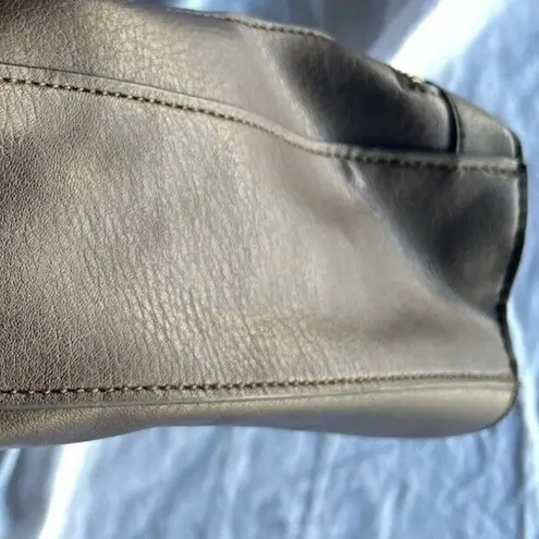 Big Buddha Brown Handbag Crossbody Dark Brown Purse Gold Tone Hardware