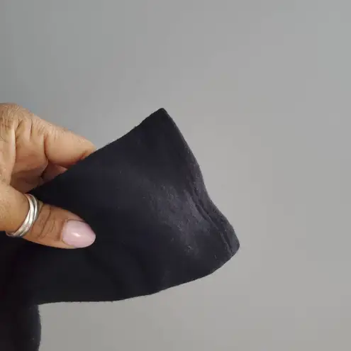 Terez Women's Black Zip-Up Drape Jacket M