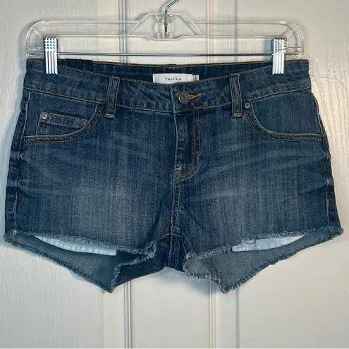 Talula Cut Off Denim Shorts Sz 27