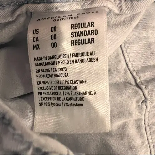 American Eagle Outfitters Light Blue Cargo Pants