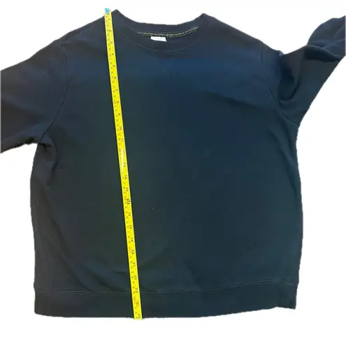 Stars Above Women's Black Crew Neck Sweater Classic Size Large