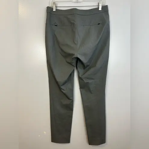 Ministry of Supply Light Grey Kinetic Skinny Ankle Pants Size 8 Gray