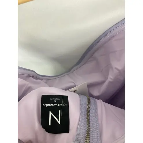 Naked Wardrobe NWT Crocodile Collection Embossed Strapless tube top 1x